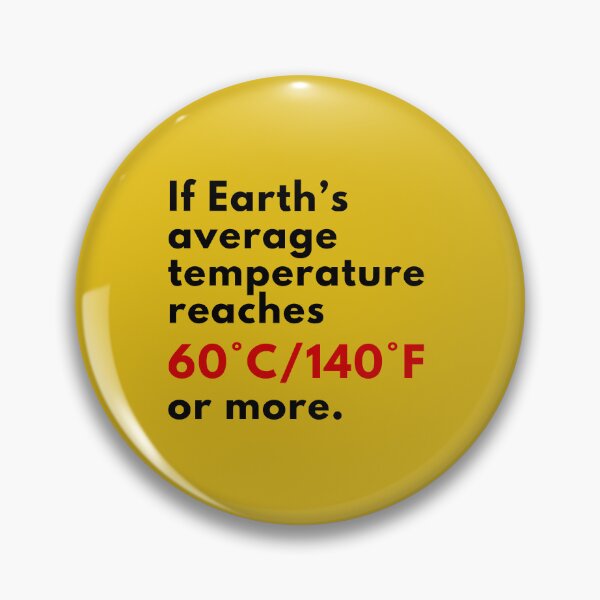 Item preview, Earth’s average temperature designed and sold by S9View.