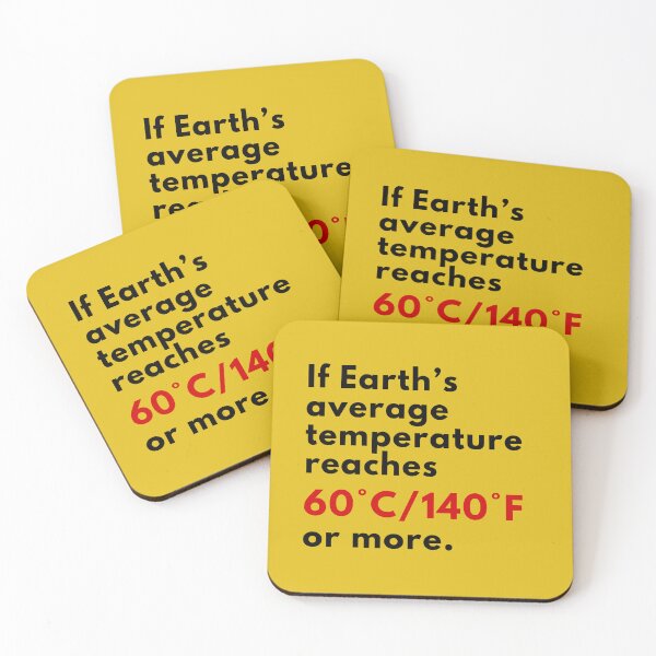 Item preview, Earth’s average temperature designed and sold by S9View.