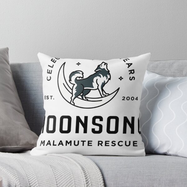 Item preview, Moonsong Malamute Rescue 20Th Anniversary Stacked Logo designed and sold by HassanAbdulma9.