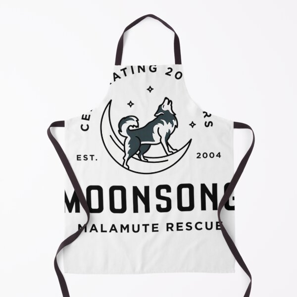 Item preview, Moonsong Malamute Rescue 20Th Anniversary Stacked Logo designed and sold by HassanAbdulma9.