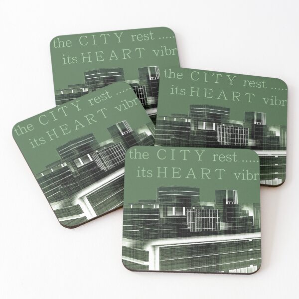 Item preview, Neutral green Whe the city rest  designed and sold by AlbertoRuiZ.