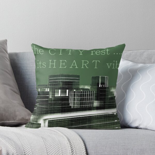 Item preview, Neutral green Whe the city rest  designed and sold by AlbertoRuiZ.