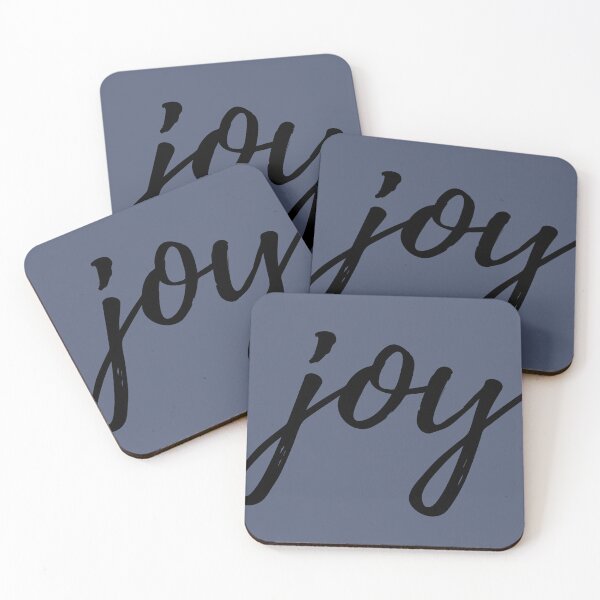 Item preview, joy - dark grey blue designed and sold by BluesSketchbook.