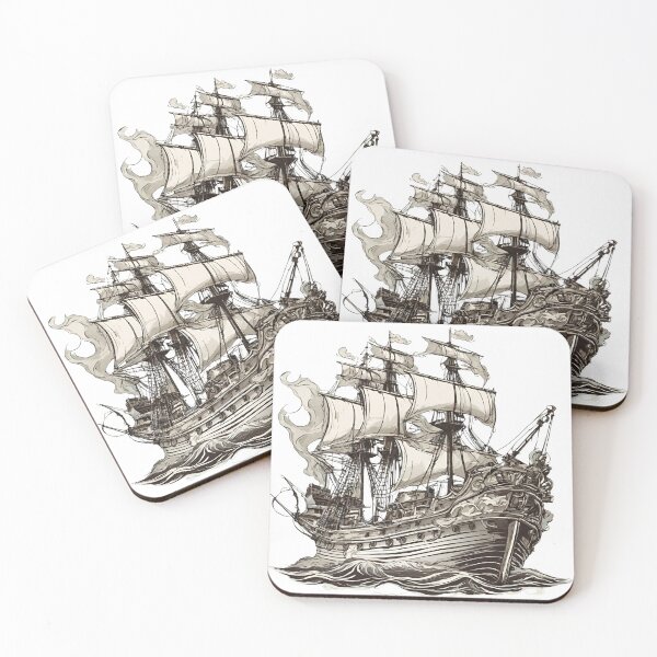 Item preview, Old sailing ship designed and sold by StyleSketch.