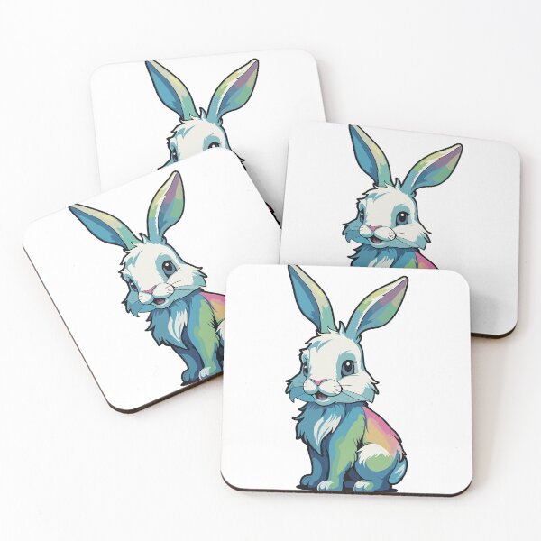 Item preview, Colorful Rabbit Vector Design designed and sold by Cre8iveSkill.