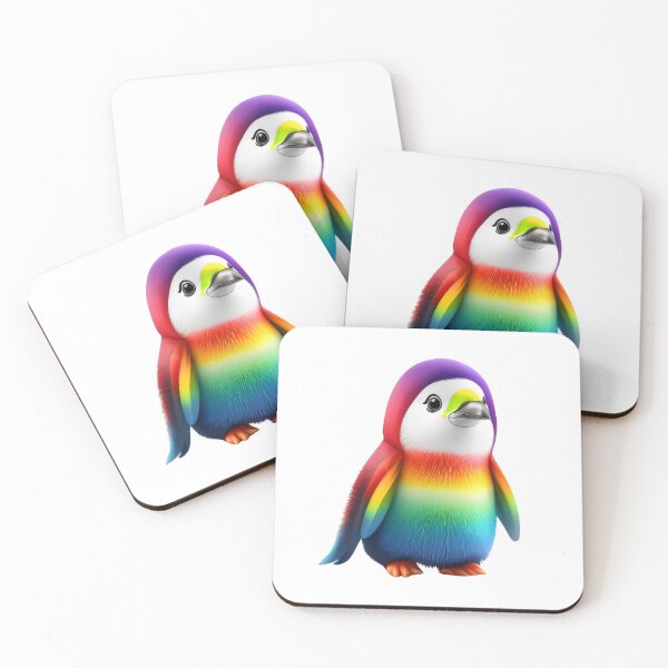Item preview, Cute rainbow penguin  designed and sold by Animalpetslover.