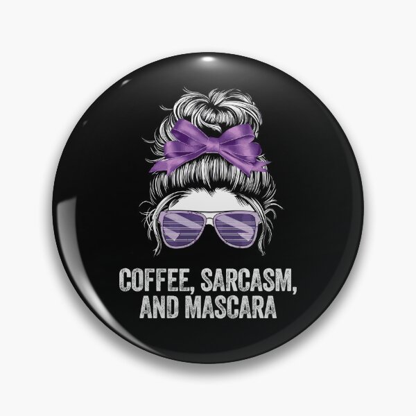 Artikelvorschau, COFFEE SARCASM MASCARA mornings wit caffeine lashes glam entworfen und verkauft von w1ckerman.
