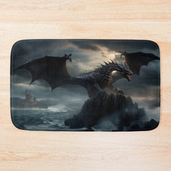 Item preview, Dark Fantasy Landscape - Epic Dark Fantasy Dragon designed and sold by Fantasy Masterpiece.
