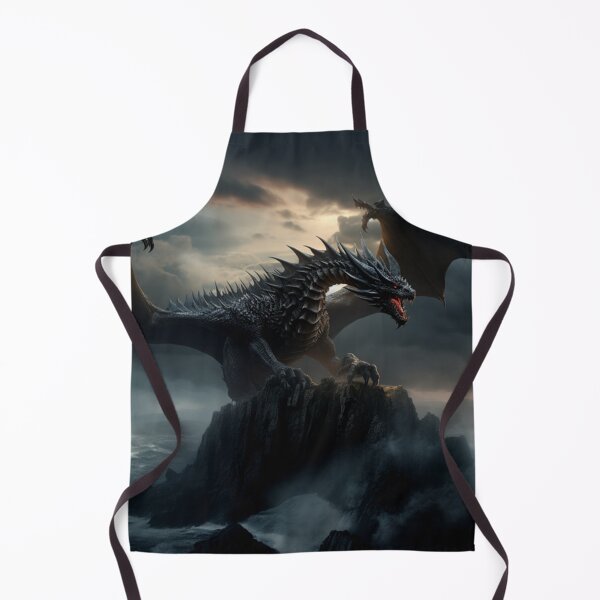 Item preview, Dark Fantasy Landscape - Epic Dark Fantasy Dragon designed and sold by Fantasy Masterpiece.