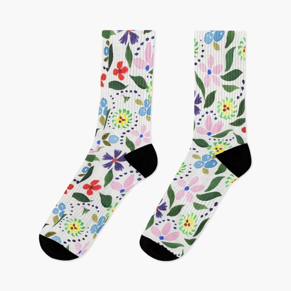 Item preview, Floral Minimalism Leaves Petals Dots And Seeds Watercolor Pattern VII designed and sold by Irina Sztukowski.
