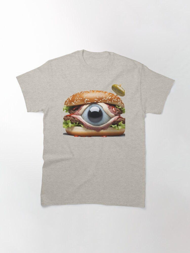 Thumbnail 3 of 7, Classic T-Shirt, The Animal Burger designed and sold by Kangaboy.