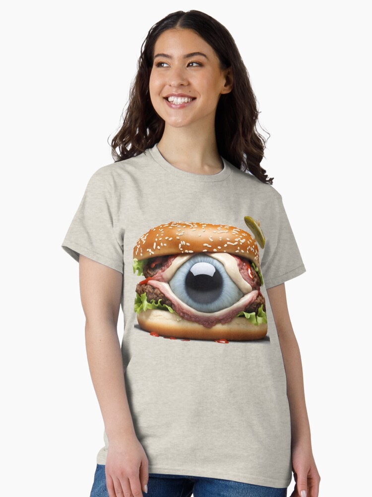 Thumbnail 2 of 7, Classic T-Shirt, The Animal Burger designed and sold by Kangaboy.