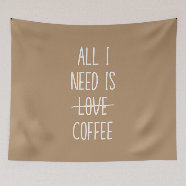 Item preview, Funny Coffee Quote Simple Minimalist designed and sold by Nature Hues.