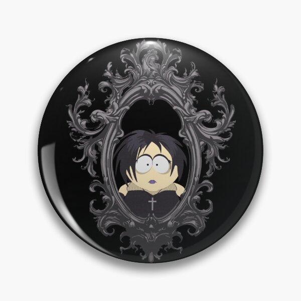 Item preview, Goth Kid Henrietta Biggle Black Skull Frame  designed and sold by DesertShowroom.