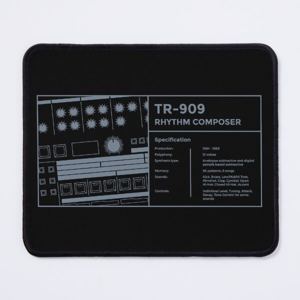 Item preview, 909 Drum Machine for Dawless Beatmaker and Musician designed and sold by AtomicMalibu.