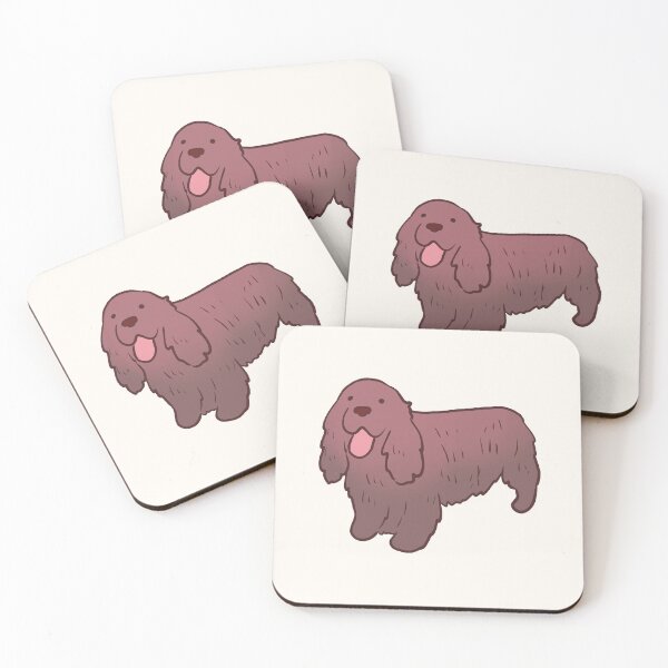 Item preview, sussex Spaniel dog illustration  designed and sold by Mayarart.