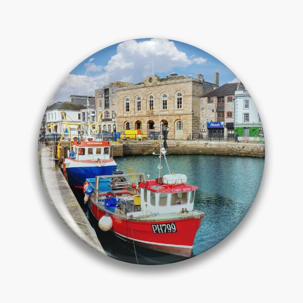Item preview, The Barbican and Sutton Harbour Plymouth designed and sold by Alisonchambers2.