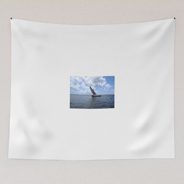 Item preview, Lamu Island - TAIFA - wooden fishing dhow in the wind designed and sold by exploramum.