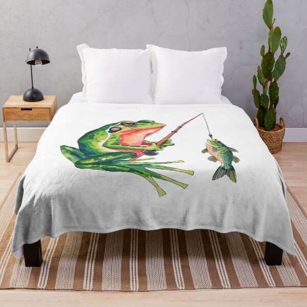 Item preview, Frog caught the fish designed and sold by MaateoDesign.