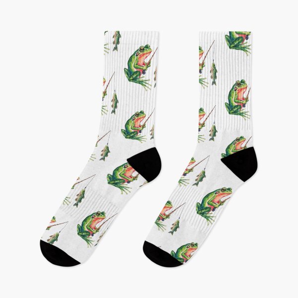 Item preview, Frog caught the fish designed and sold by MaateoDesign.