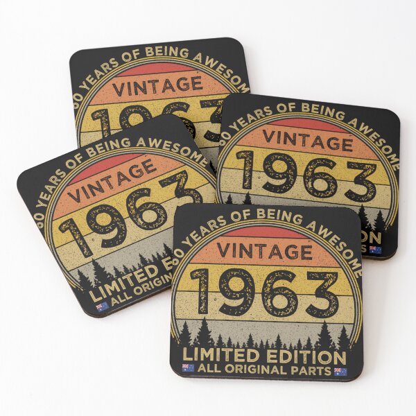 Item preview, 60th Birthday Vintage 1963 Limited Edition Patriotic Australia  designed and sold by RollinSteuber.