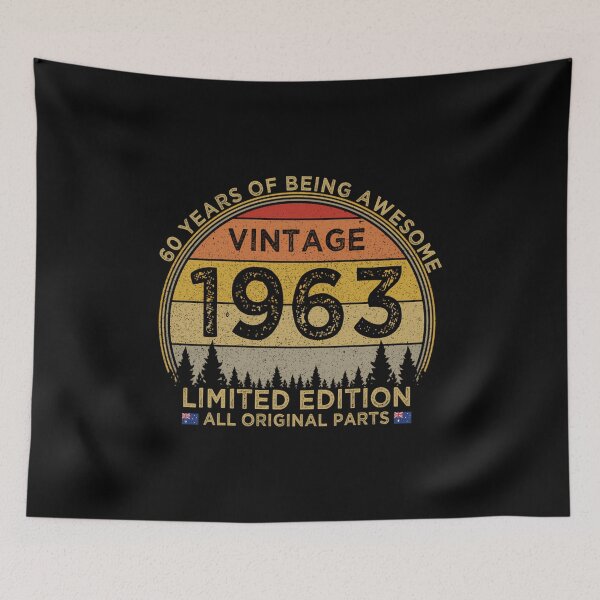 Item preview, 60th Birthday Vintage 1963 Limited Edition Patriotic Australia  designed and sold by RollinSteuber.