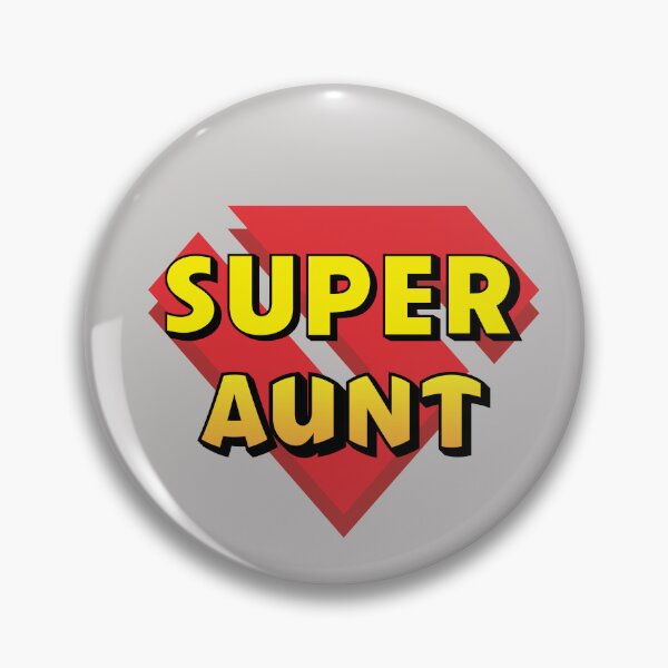 Item preview, Super Aunt, Super Hero designed and sold by Gagamu.