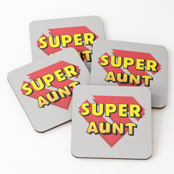 Item preview, Super Aunt, Super Hero designed and sold by Gagamu.