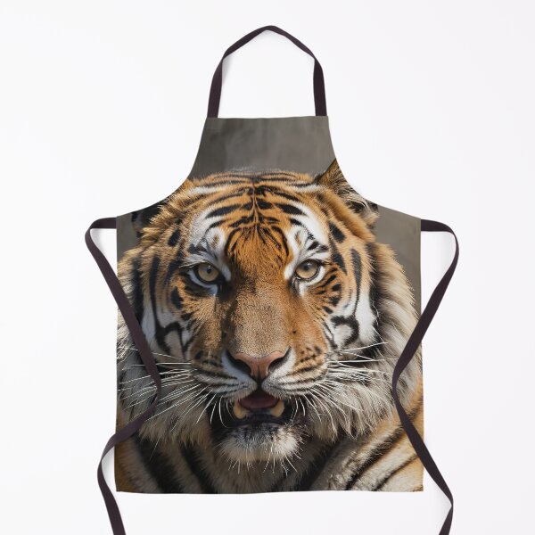Item preview, Inferno Fury: The Furious Tiger Amidst Flames designed and sold by RK - Shop.