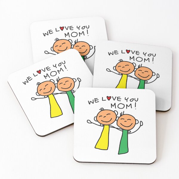 Item preview, We Love You Mom designed and sold by ֍ NishlaArts ֍.
