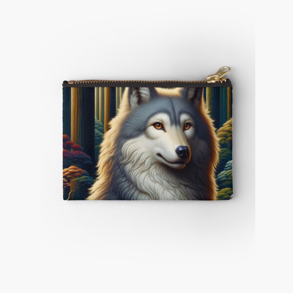 Item preview, Mystic Mononoke Wolf - An Ethereal Symphony designed and sold by NightshadeWolfs.