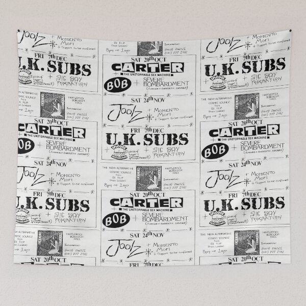 Item preview, Hartlepool Town Hall Indie Punk Bands Flyer  designed and sold by Logo-A-GoGo.