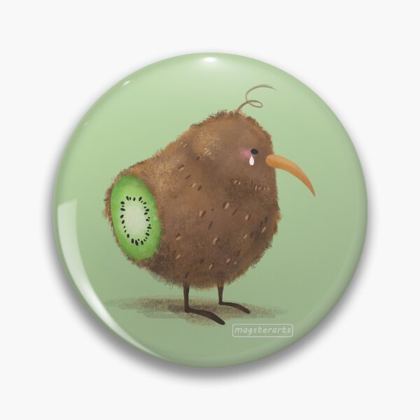 Item preview, The Kiwi is Sad. Sad Kiwi! designed and sold by beaglecakes.