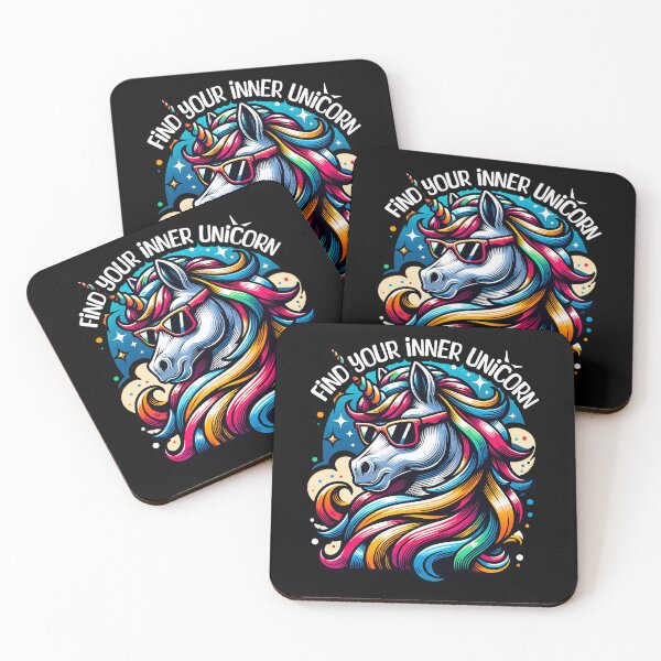 Item preview, Cool Unicorn designed and sold by Khihi.
