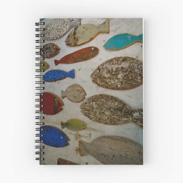 Item preview, recycled wood fish designed and sold by exploramum.