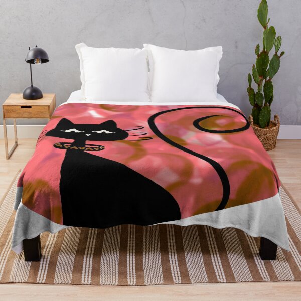 Item preview, Rose Atomic Cosmic Cat designed and sold by ArtbyMikkiC.