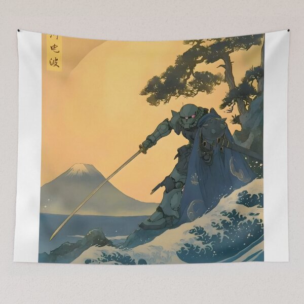 Item preview, cool art work of gundams film anime wave designed and sold by Isa00j.