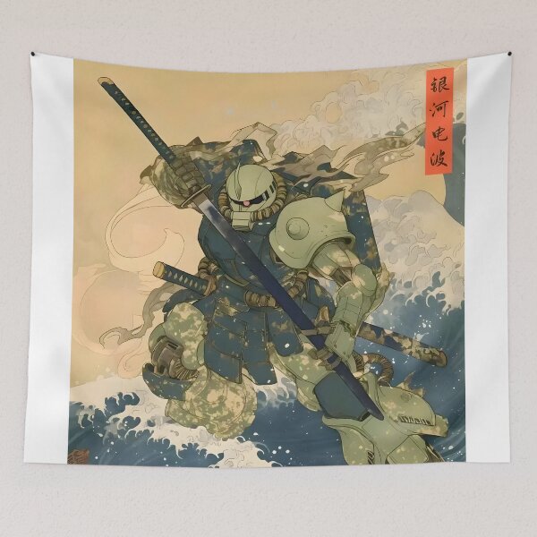 Item preview, amazing art work of gundams film anime wave designed and sold by Isa00j.
