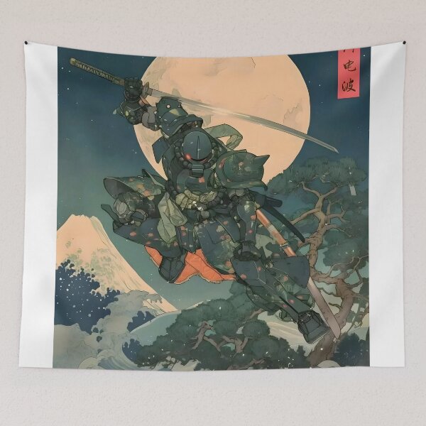 Item preview, nice art work of gundams film anime wave designed and sold by Isa00j.