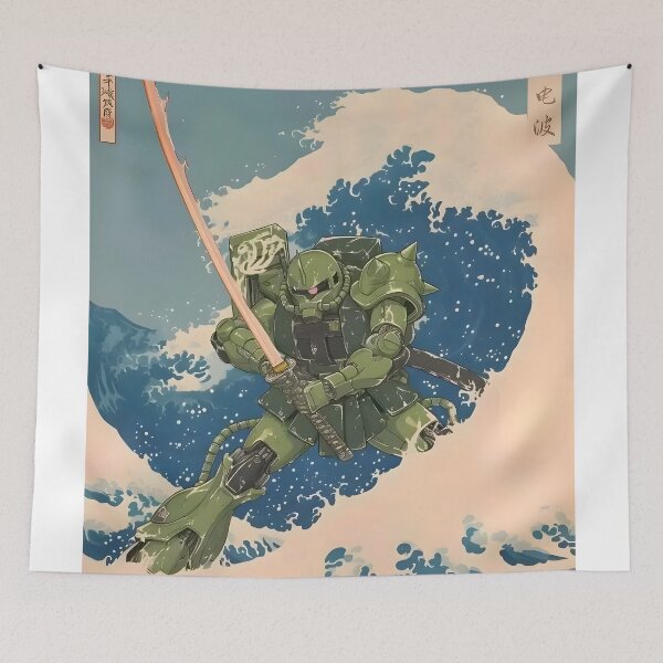 Item preview, good art work of gundams film anime wave designed and sold by Isa00j.