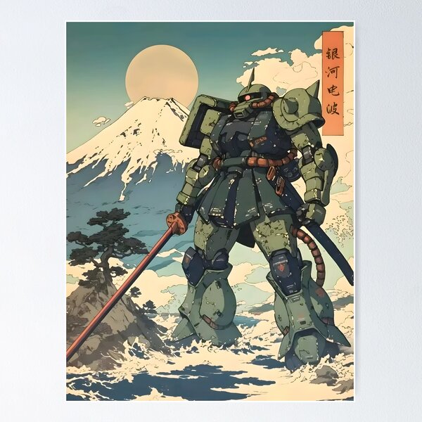 Item preview, great art work of gundams film anime wave designed and sold by Isa00j.
