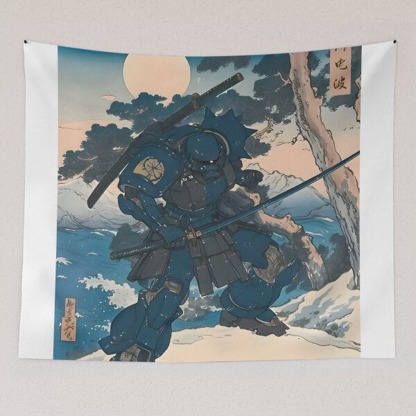 Item preview, awesome art work of gundams film anime wave designed and sold by Isa00j.
