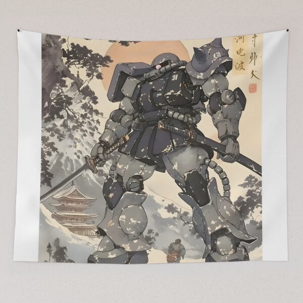Item preview, retro and vintage art work of gundams film anime wave designed and sold by Isa00j.