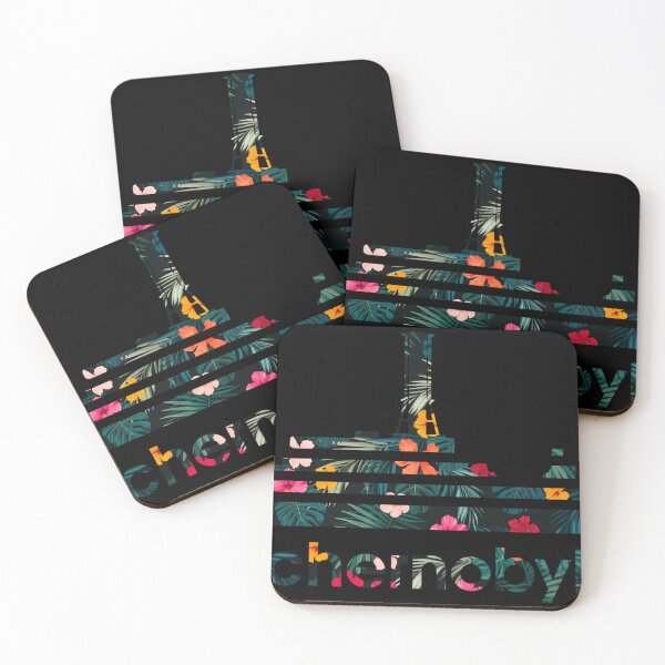 Item preview, Chernobyl Sports Tropical Floral Logo Rbmk Roentgen Nuclear Power Liquidator Station Radiation designed and sold by MimmuKonttinen.
