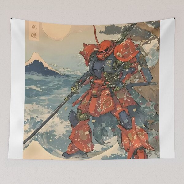 Item preview, marvelous art work of gundams film anime wave designed and sold by Isa00j.