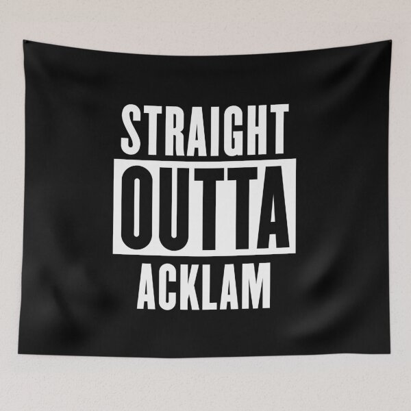 Item preview, Straight Outta Acklam designed and sold by Logo-A-GoGo.