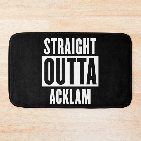 Item preview, Straight Outta Acklam designed and sold by Logo-A-GoGo.