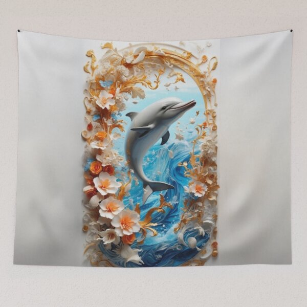 Item preview, Celestial Joy: Dolphin Spirit Animal Merchandise Collection designed and sold by LaLi-Designs.