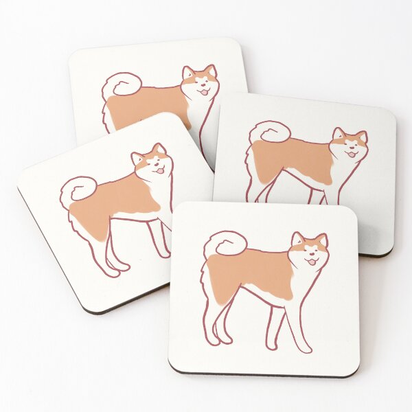 Item preview, Akita inu art designed and sold by Mayarart.