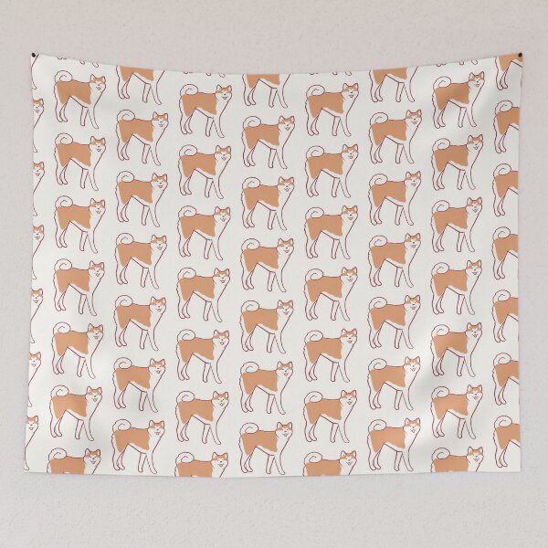 Item preview, Akita inu art designed and sold by Mayarart.